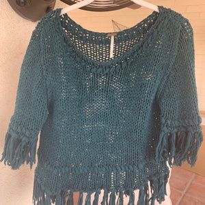 Free People | Hand-Knit Crop Top